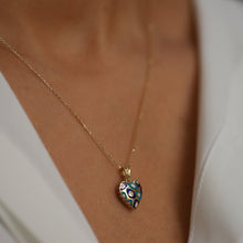 Load image into Gallery viewer, Turquoise Heart Necklace

