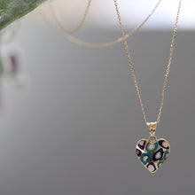 Load image into Gallery viewer, Turquoise Heart Necklace
