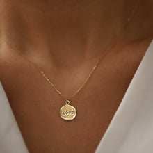 Load image into Gallery viewer, Love Medallion Necklace

