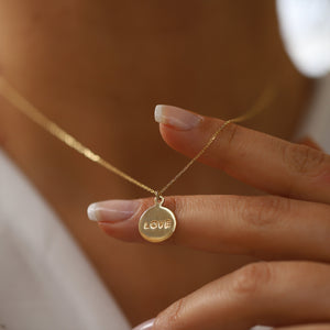 Love Medallion Necklace