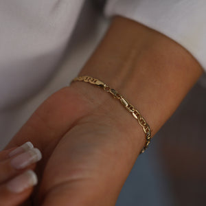 Chunky Mariner Chain Bracelet (4mm)