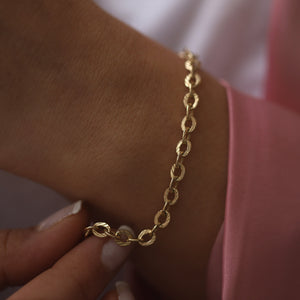 4.5mm Round Link Chain Bracelet