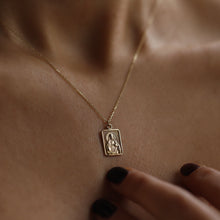 Load image into Gallery viewer, Textured Virgin Mary Necklace

