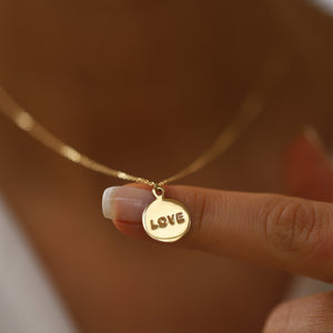 Love Medallion Necklace
