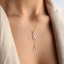 Load image into Gallery viewer, Infinity Love Pendant Necklace
