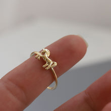 Load image into Gallery viewer, Gold Horse Ring
