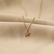Load image into Gallery viewer, Diamond Mini Star Pendant Necklace
