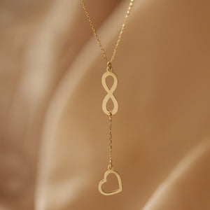 Infinity Love Pendant Necklace