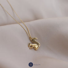 Load image into Gallery viewer, 3D Squirrel Necklace
