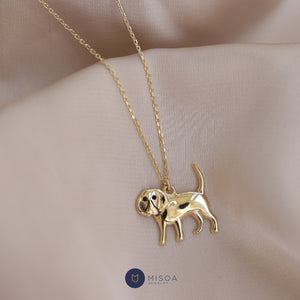 Dog Pendant Necklace