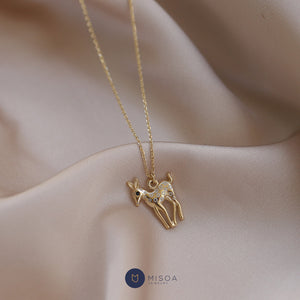 Fawn Pendant Necklace
