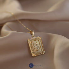 Load image into Gallery viewer, Retro Initial Necklace
