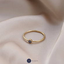 Load image into Gallery viewer, Mini Classic Evil Eye Ring
