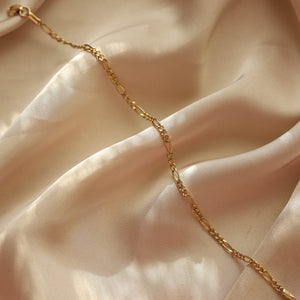 Thin Figaro Chain Bracelet