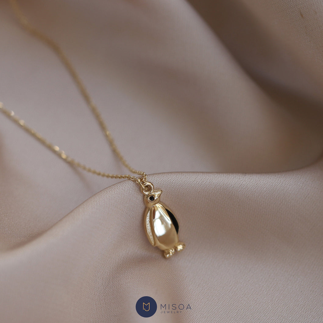 Kate Spade Gold Penguin Necklace | eBay
