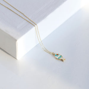 Colourful Fish Necklace